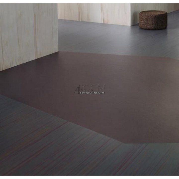 Натуральный линолеум Marmoleum Striato Colour (Мармолеум Стриато Колор) 5247 dark aura
