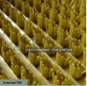 Грязезащитное щетинистое покрытие Альфа-стиль, 0,9х15м, 188 Золотой