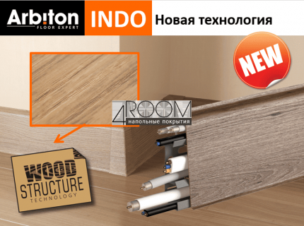 Угол к плинтусу Arbiton INDO 70 блистер (2 шт)