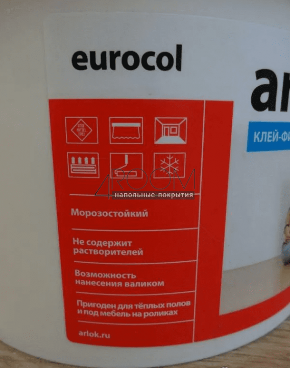 Клей фиксатор для гибких напольных покрытий  Arlok 39