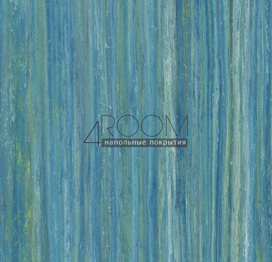 Натуральный линолеум Marmoleum Striato Colour (Мармолеум Стриато Колор) 5243 peacock blue