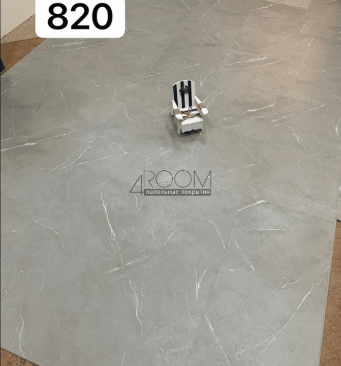 Каменно-полимерная SPC плитка FloorAge  Mountain 820 Палома 43 класс, 4мм/0,5мм