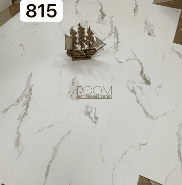 Каменно-полимерная SPC плитка FloorAge  Mountain 815 Стеллс 43 класс, 4мм/0,5мм
