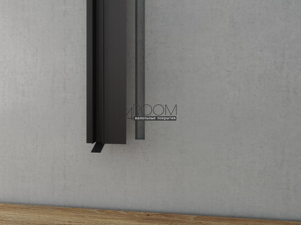 Теневая алюминиевая рейка Laconistiq CLASSIC, 8,8х10,7х3000мм, без покрытия