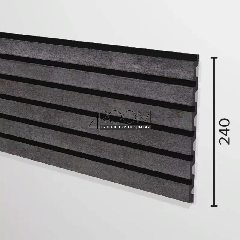 Цветная декоративная 3D панель из дюрополимера Decor-Dizayn 916-70 (240х13х3000мм)