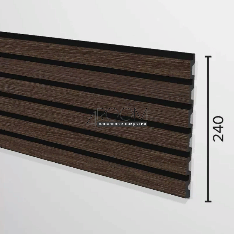 Цветная декоративная 3D панель из дюрополимера Decor-Dizayn 916-67SH (240х13х3000мм)