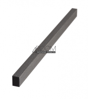 Декоративная цветная рейка - молдинг Decor-Dizayn 611-80SH, (30х20х3000мм)