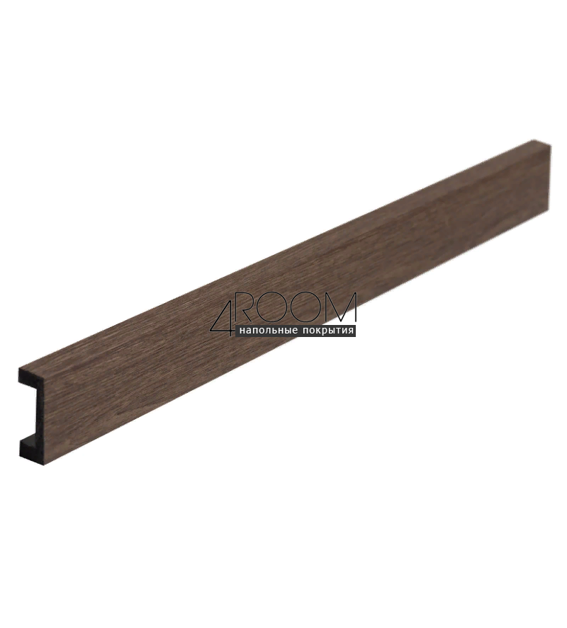 Декоративная цветная рейка - молдинг Decor-Dizayn 618-67SH, (40х15х3000мм)