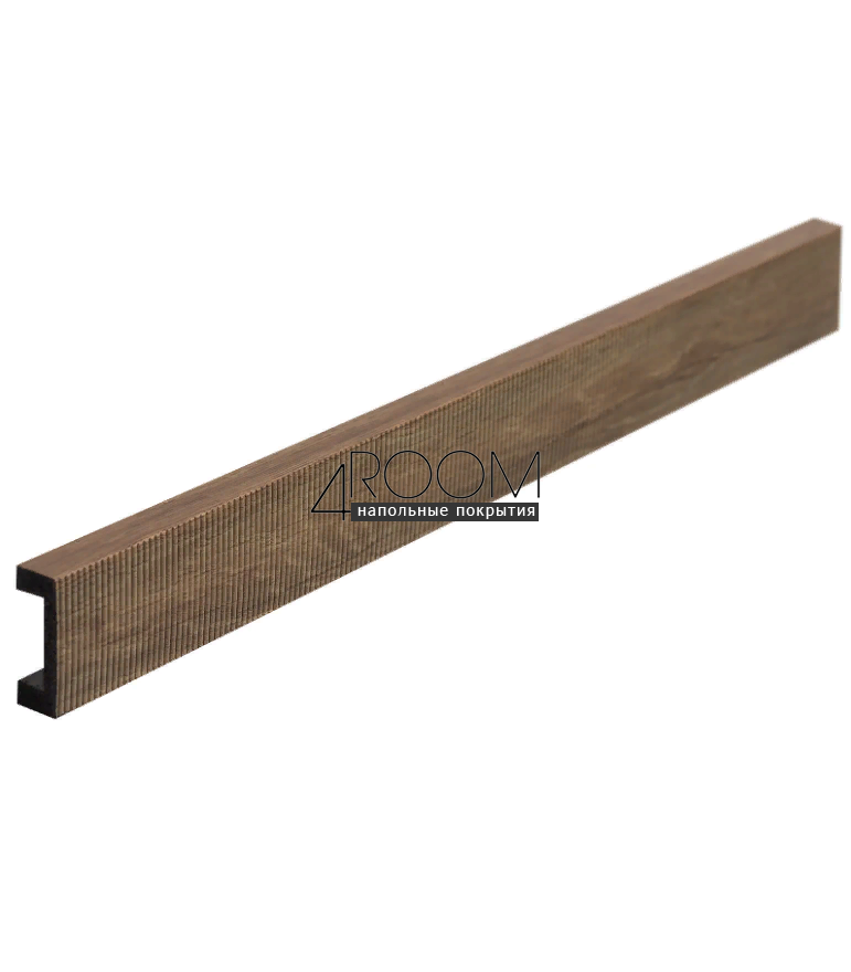 Декоративная цветная рейка - молдинг Decor-Dizayn 618-66PR, (40х15х3000мм)