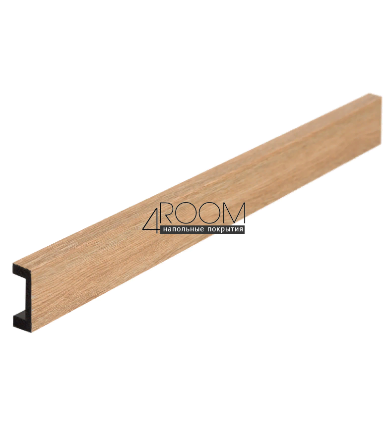 Декоративная цветная рейка - молдинг Decor-Dizayn 618-64SH, (40х15х3000мм)