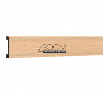 Декоративная цветная рейка - молдинг Decor-Dizayn 618-63SH, (40х15х3000мм)