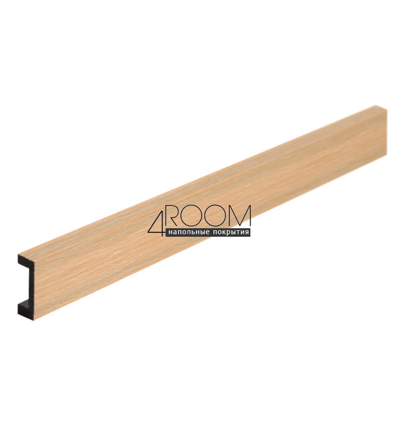 Декоративная цветная рейка - молдинг Decor-Dizayn 618-63SH, (40х15х3000мм)