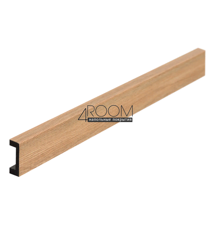 Декоративная цветная рейка - молдинг Decor-Dizayn 618-64PR, (40х15х3000мм)