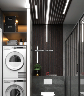 Декоративная цветная рейка - молдинг Decor-Dizayn 618-93SH, (40х15х3000мм)