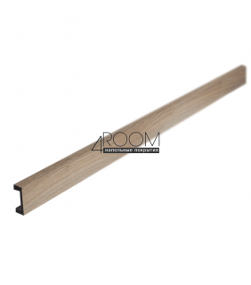 Декоративная цветная рейка - молдинг Decor-Dizayn 618-90SH, (40х15х3000мм)