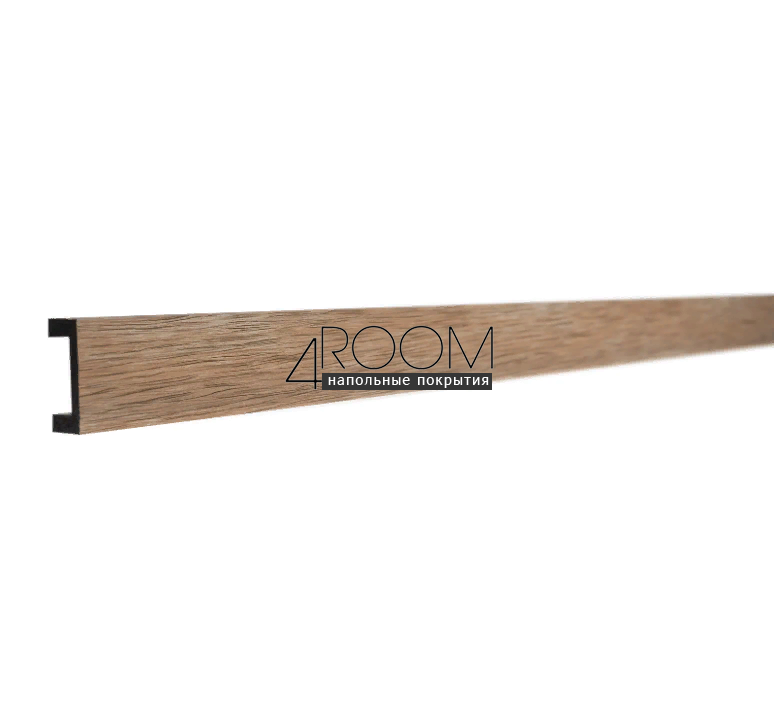 Декоративная цветная рейка - молдинг Decor-Dizayn 618-83SH, (40х15х3000мм)