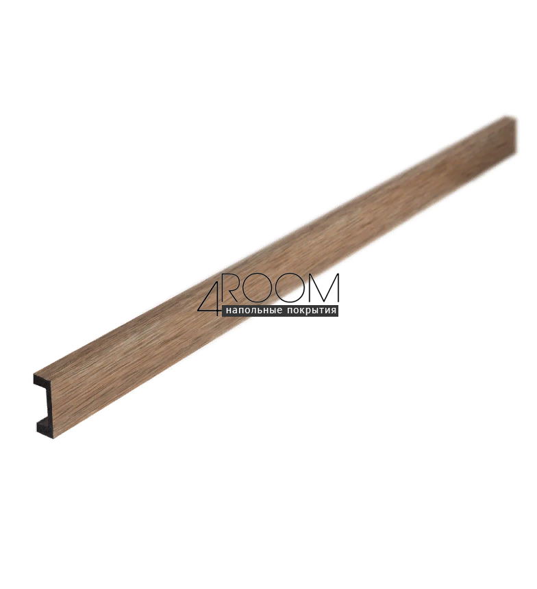 Декоративная цветная рейка - молдинг Decor-Dizayn 618-83SH, (40х15х3000мм)
