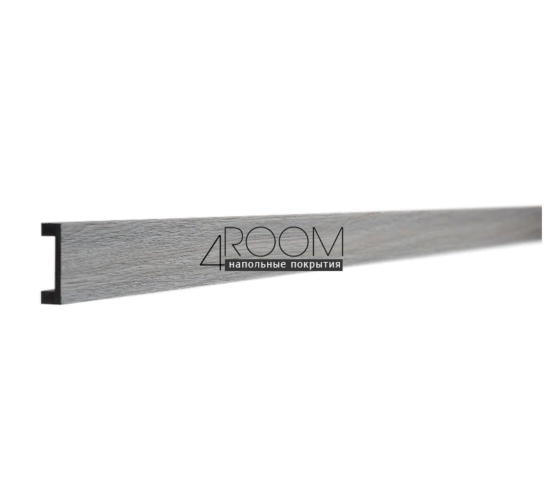 Декоративная цветная рейка - молдинг Decor-Dizayn 618-80SH, (40х15х3000мм)