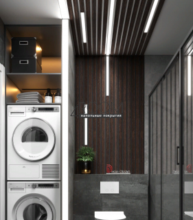 Декоративная цветная рейка - молдинг Decor-Dizayn 618-73SH, (40х15х3000мм)