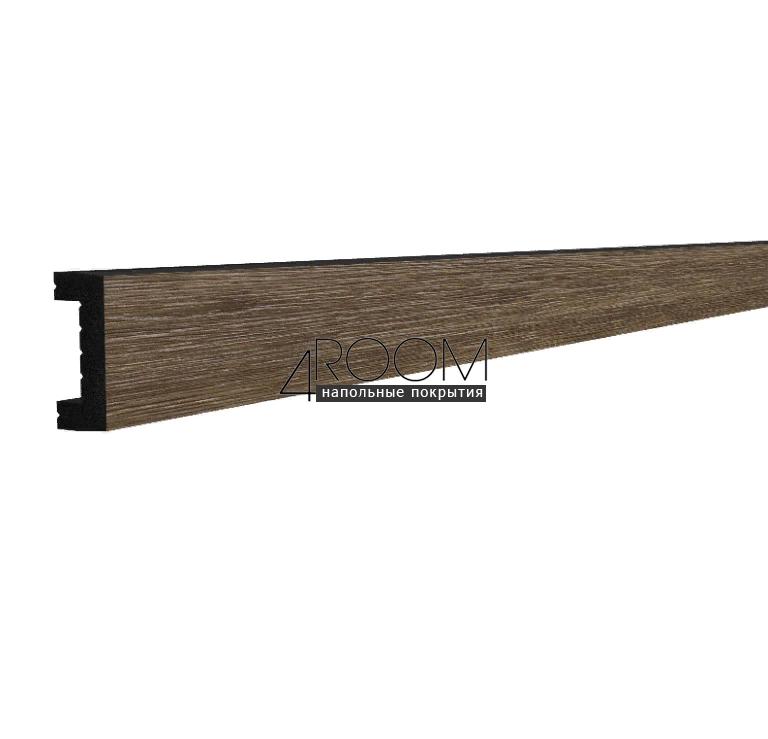 Декоративная цветная рейка - молдинг Decor-Dizayn 626-66SH, (30х13х3000мм)