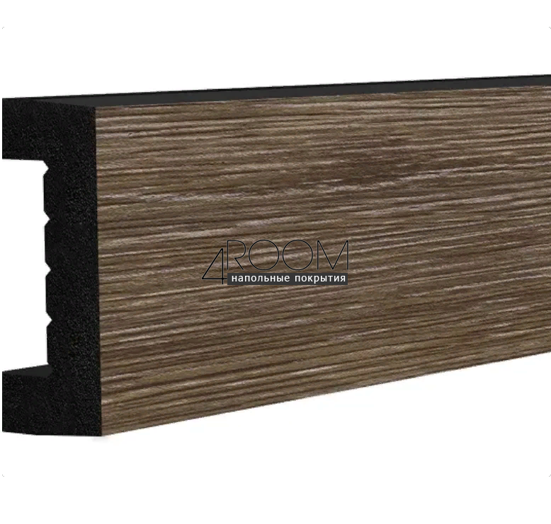 Декоративная цветная рейка - молдинг Decor-Dizayn 626-66SH, (30х13х3000мм)