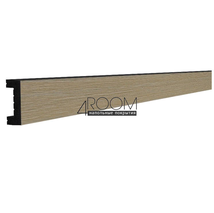 Декоративная цветная рейка - молдинг Decor-Dizayn 626-63SH, (30х13х3000мм)