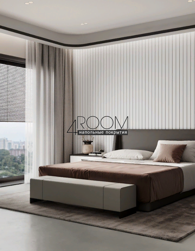 Стеновая 3D панель под покраску Bello Deco СП02/2, 200х9х2000мм