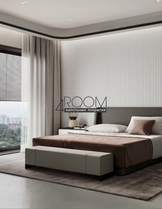 Стеновая 3D панель под покраску Bello Deco СП05/2, 200х9х2000мм