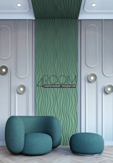 Стеновая 3D панель под покраску Bello Deco СП13, 500х500х15мм