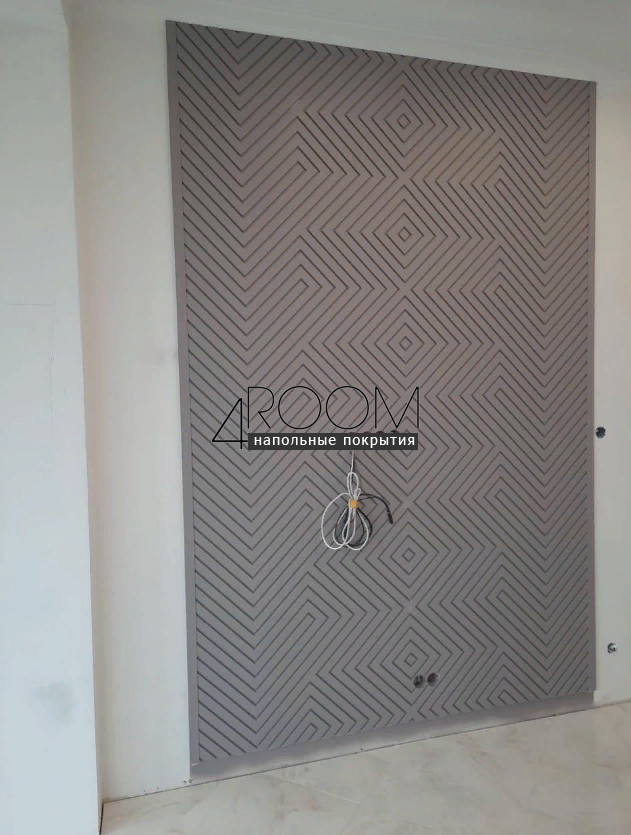 Стеновая 3D панель под покраску Bello Deco СП14, 500х500х12мм
