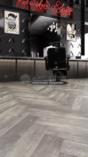 Кварц-виниловая, клеевая LVT плитка с фаской, Alpine Floor ECO 16-8 Венге Грей, 590х118х2,5мм