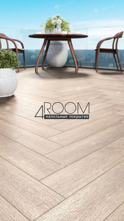 Кварц-виниловая, клеевая LVT плитка с фаской, Alpine Floor ECO 16-10 Макадамия, 590х118х2,5мм