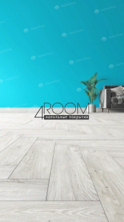 Кварц-виниловая, клеевая LVT плитка с фаской, Alpine Floor ECO 16-11 Снежный, 590х118х2,5мм