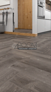 Кварц-виниловая, клеевая LVT плитка с фаской, Alpine Floor ECO 16-13 Дуб Мерга, 590х118х2,5мм