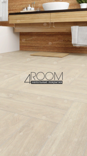 Кварц-виниловая, клеевая LVT плитка с фаской, Alpine Floor ECO 16-14 Дуб Адара, 590х118х2,5мм