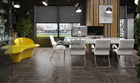 Кварц-виниловая, клеевая LVT плитка с фаской, Alpine Floor ECO 16-19 Дуб Антарес, 590х118х2,5мм