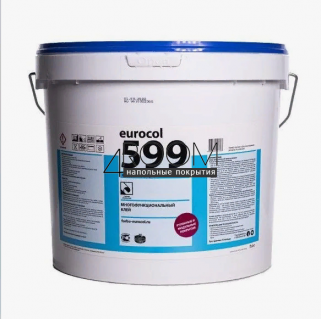 Многофункциональный водно-дисперсионный клей Forbo Eurocol 599 Eurosafe Super, 20 кг