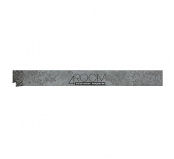 Завершающий молдинг к 3D панели  DECOMASTER, D405-1629 Бетон, 31х21х2900мм