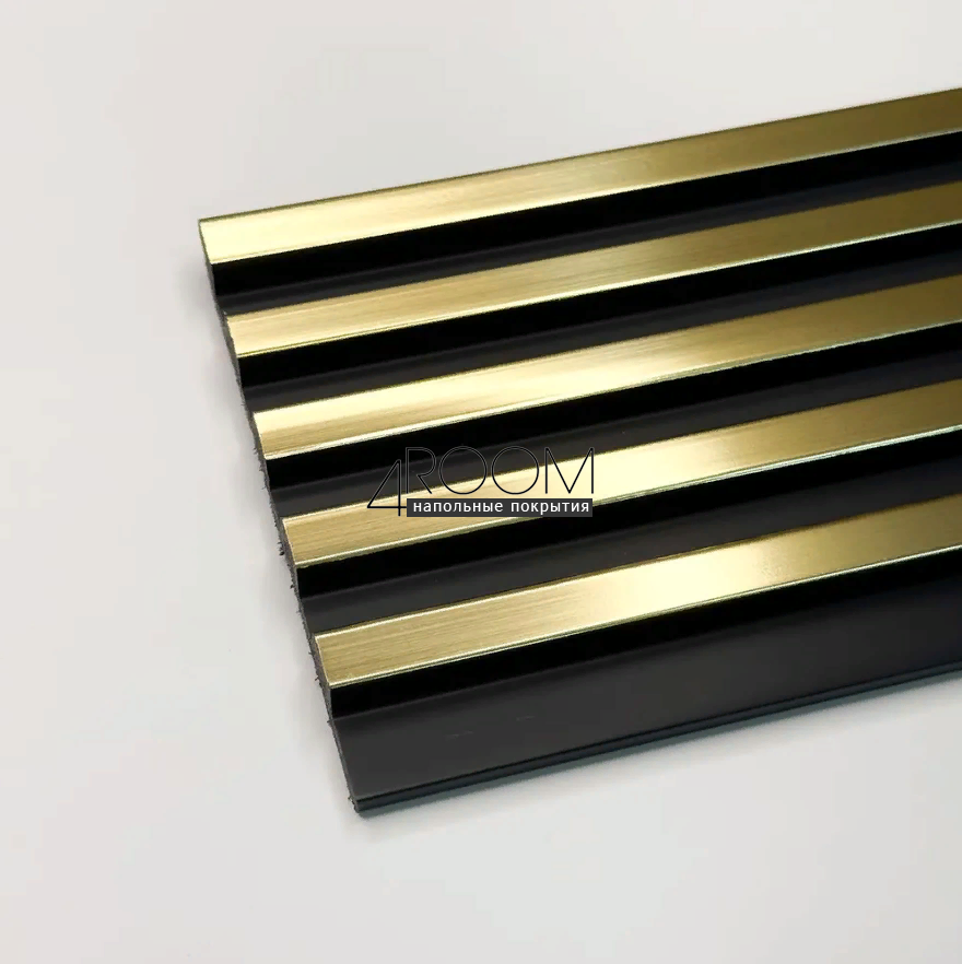 Стеновая 3D Панель Paolo Arte Konture, Kr208SP-3/2,7 "Золото", 122х12х2700мм