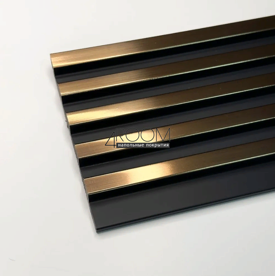 Стеновая 3D Панель Paolo Arte Konture, Kr208SP-1/2,7 Античная Бронза, 122х12х2700мм