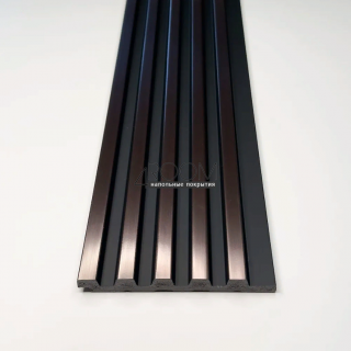 Стеновая 3D Панель Paolo Arte Konture, Kr208SP-4/2,7 Тёмный Металл, 122х12х2700мм