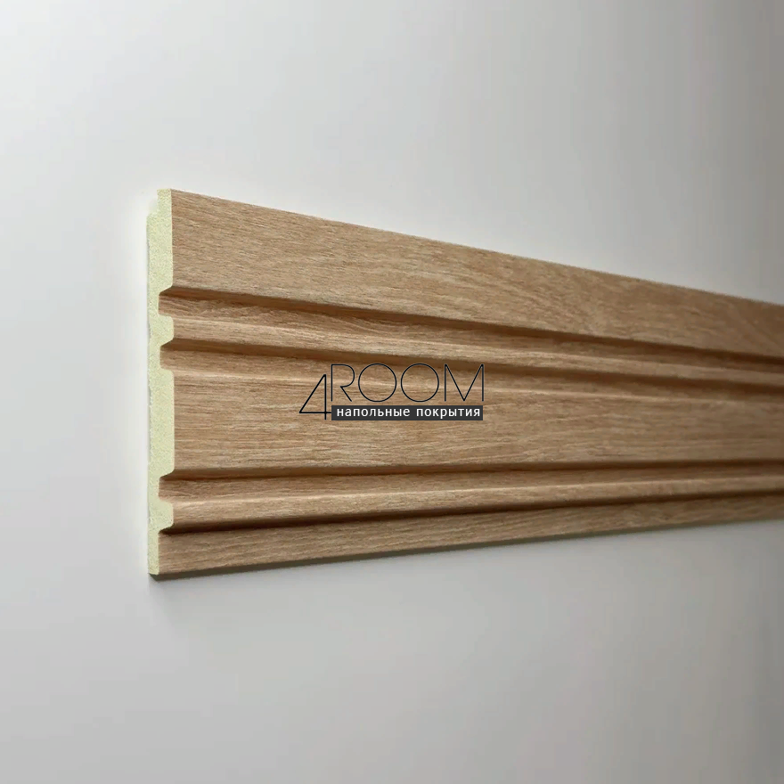 Стеновая 3D Панель Paolo Arte Konture, Kr200SP-6/2,7 Дуб, 122х12х2700мм