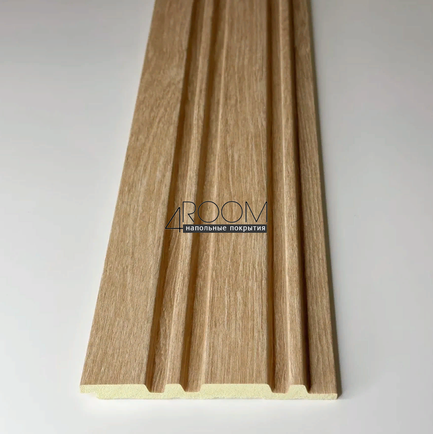 Стеновая 3D Панель Paolo Arte Konture, Kr200SP-6/2,7 Дуб, 122х12х2700мм