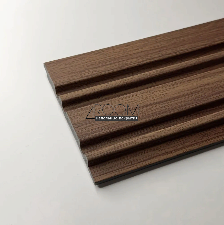 Стеновая 3D Панель Paolo Arte Konture, Kr200SP-7/2,7 Орех, 122х12х2700мм