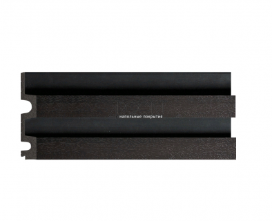 Цветная 3D декоративная панель из дюрополимера DECOMASTER D302-433D Венге, 122х21х2900мм