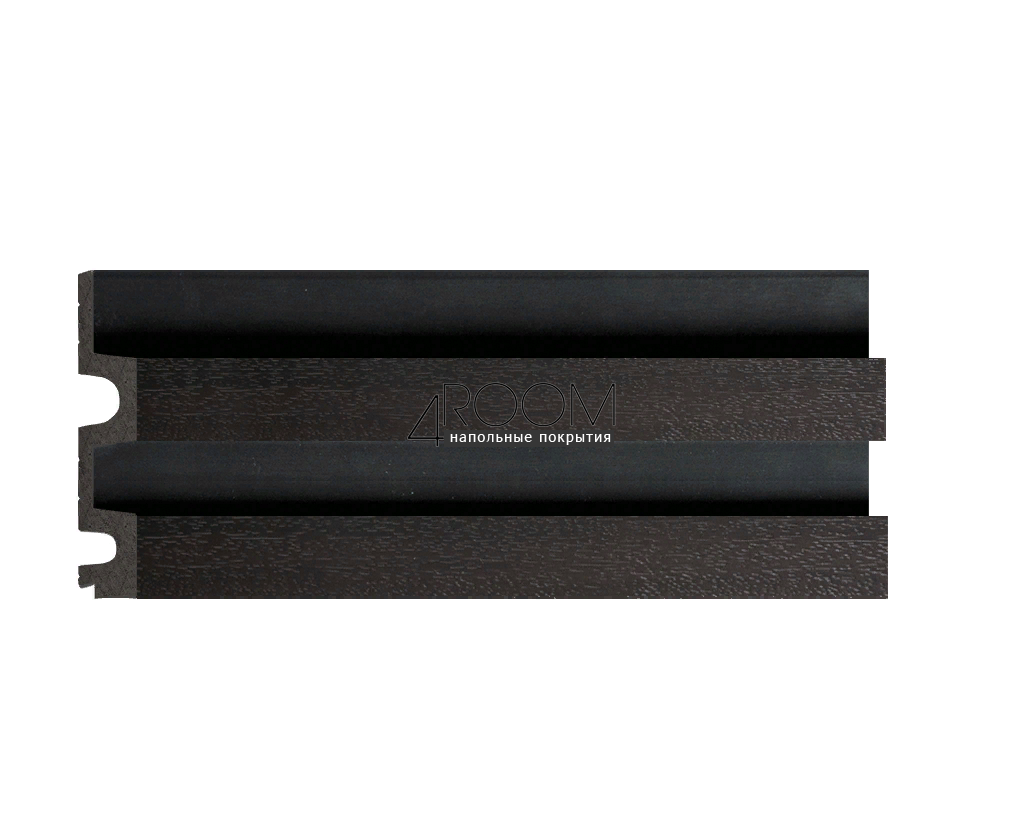 Цветная 3D декоративная панель из дюрополимера DECOMASTER D302-433D Венге, 122х21х2900мм