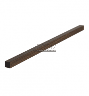 Декоративная цветная рейка - молдинг Decor-Dizayn 622-73SH, (20х20х3000мм)