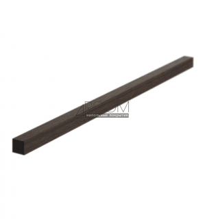 Декоративная цветная рейка - молдинг Decor-Dizayn 622-93SH, (20х20х3000мм)
