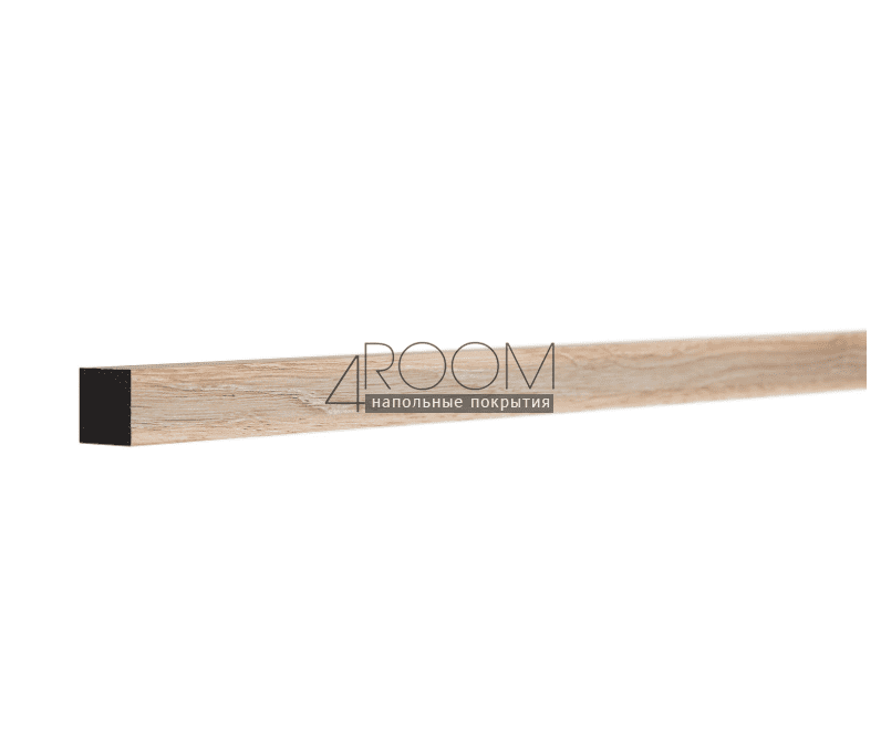 Декоративная цветная рейка - молдинг Decor-Dizayn 622-90SH, (20х20х3000мм)