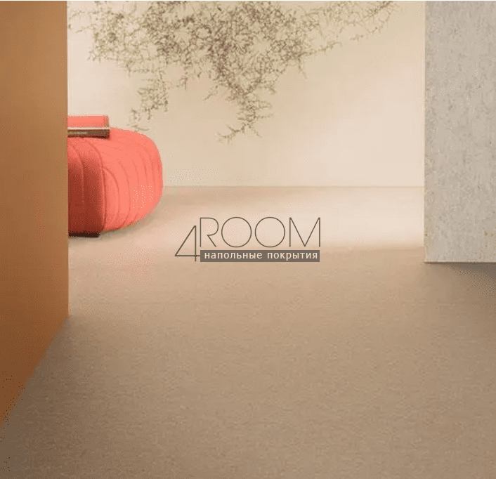 Натуральный линолеум FORBO MARMOLEUM Marbled Terra 5804 pink granite